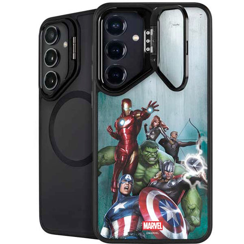 Marvel Avengers Assemble Galaxy S25 Kickstand Case